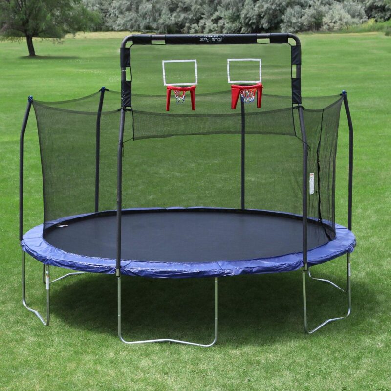 Skywalker Trampolines Double Basketball Hoop for 15 Ft. Trampoline Games - Image 6