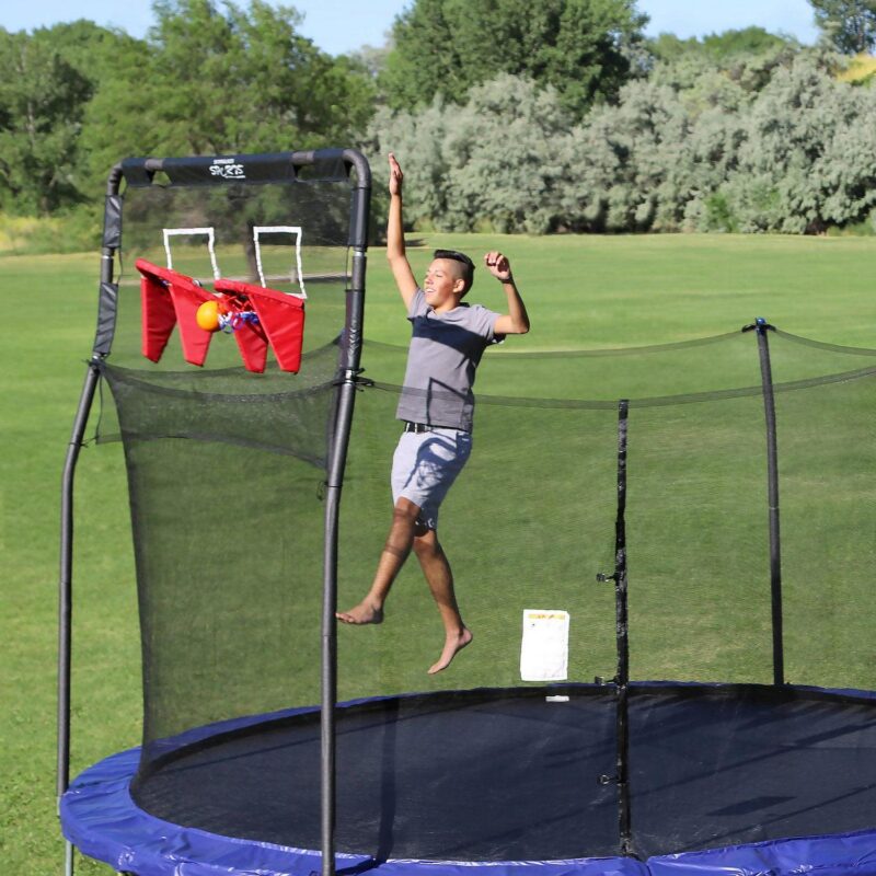 Skywalker Trampolines Double Basketball Hoop for 15 Ft. Trampoline Games - Image 2