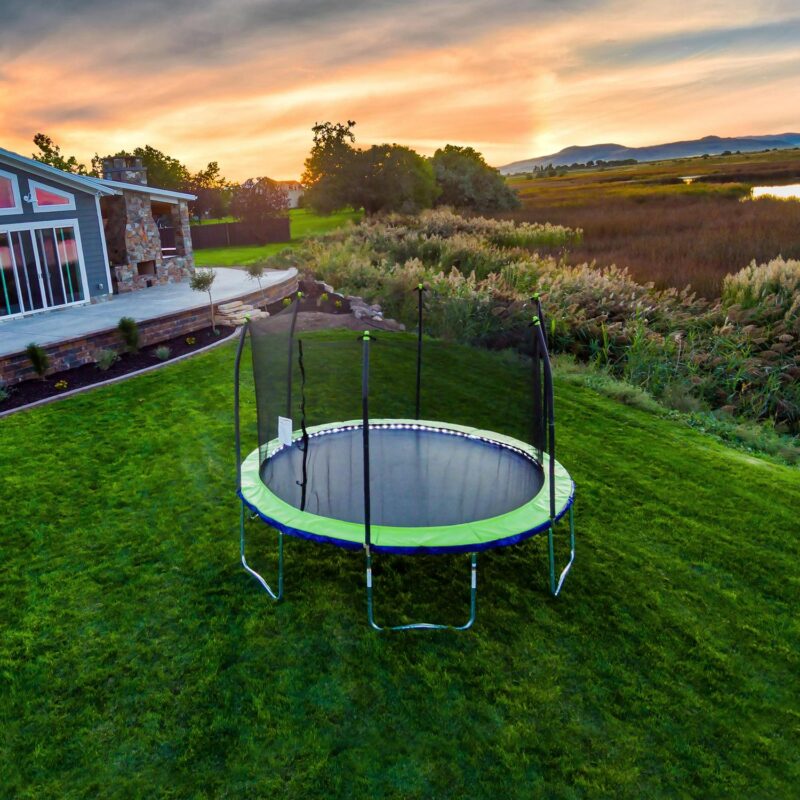 Skywalker Trampolines 12-Foot Trampoline, with Lighted Spring Pad - Image 10