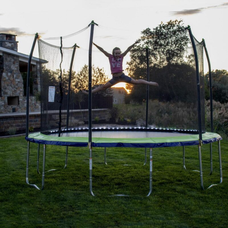 Skywalker Trampolines 12-Foot Trampoline, with Lighted Spring Pad - Image 6