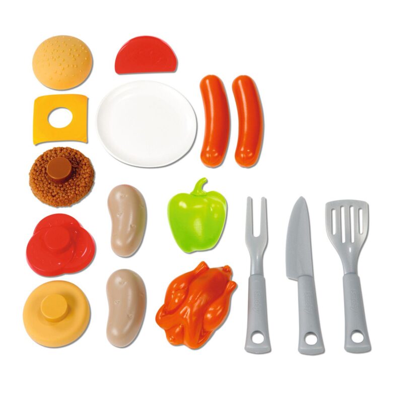 Smoby BBQ Play Grill Set - Image 4