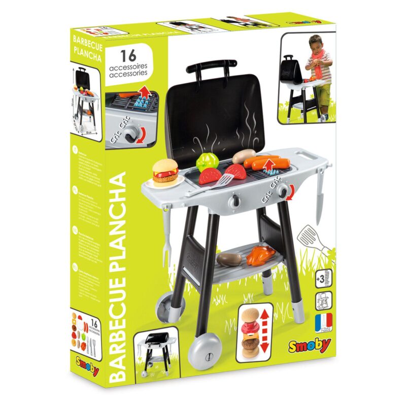 Smoby BBQ Play Grill Set - Image 5