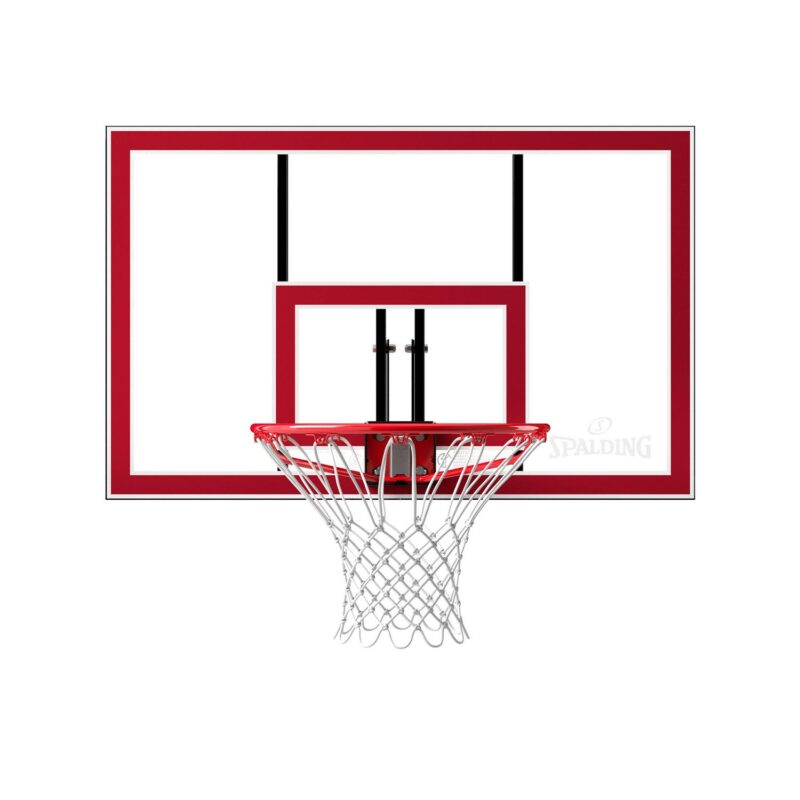 Spalding 44 In. Shatter-proof Polycarbonate Basketball Backboard and Rim Combo - Image 2