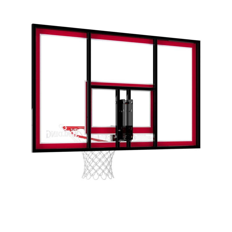 Spalding 44 In. Shatter-proof Polycarbonate Basketball Backboard and Rim Combo - Image 3