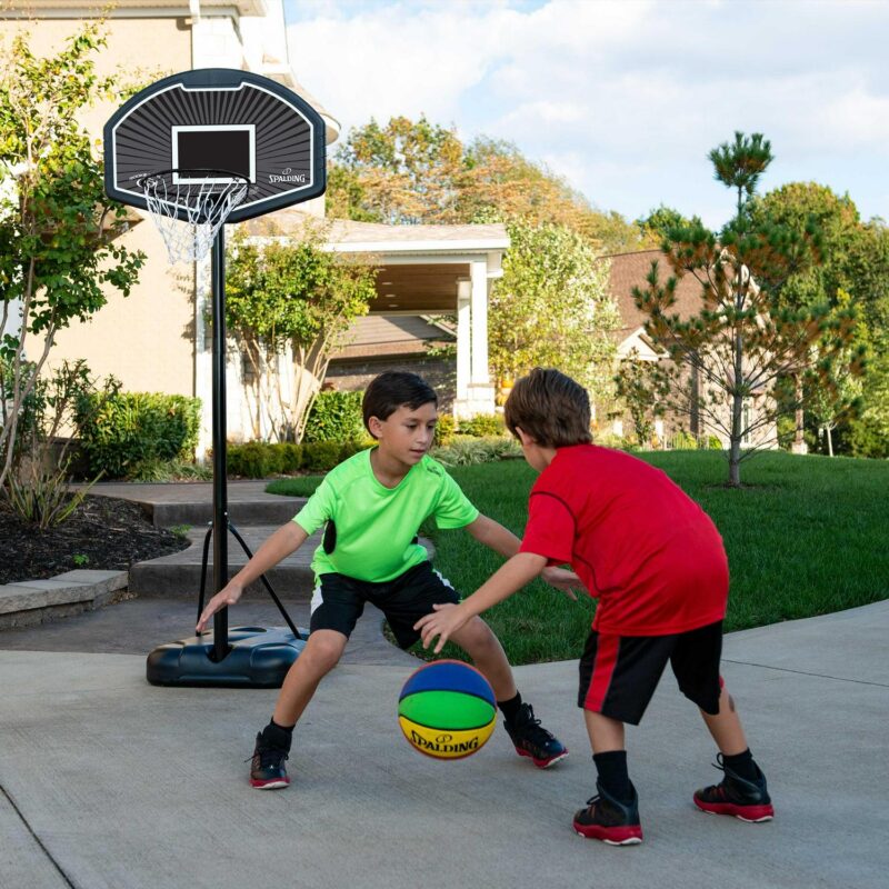 Spalding Eco-Composite 32 inch Telescoping Portable Basketball Hoop System - Image 6