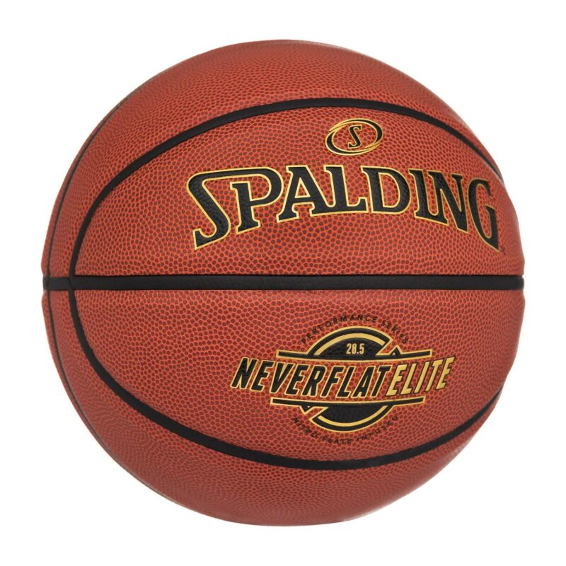 Spalding NeverFlat Elite Indoor/Outdoor Basketball - 28.5 - Image 2