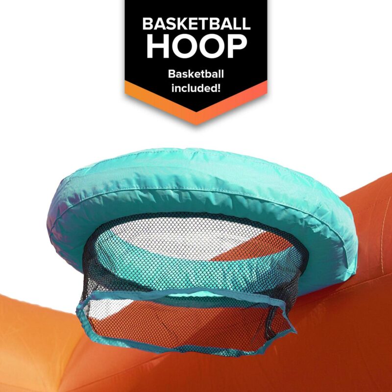 Sportspower 12' x 9' My First Inflatable with Slide and Hoop and with Lifetime Warranty on Heavy Duty Blower - Image 5