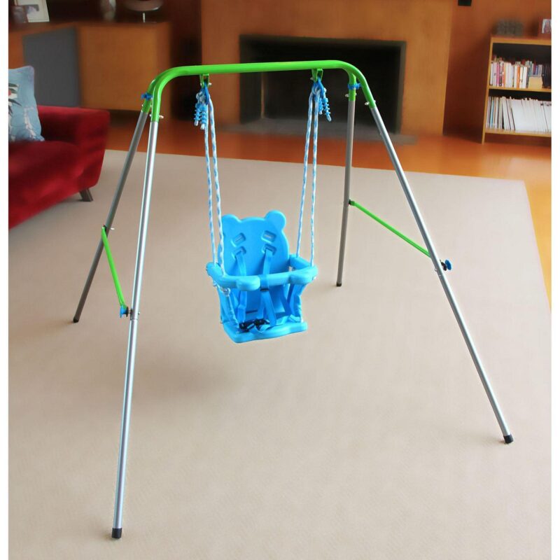 Sportspower My First Toddler Indoor and Outdoor Backyard Swing Set Play Structure - Image 3