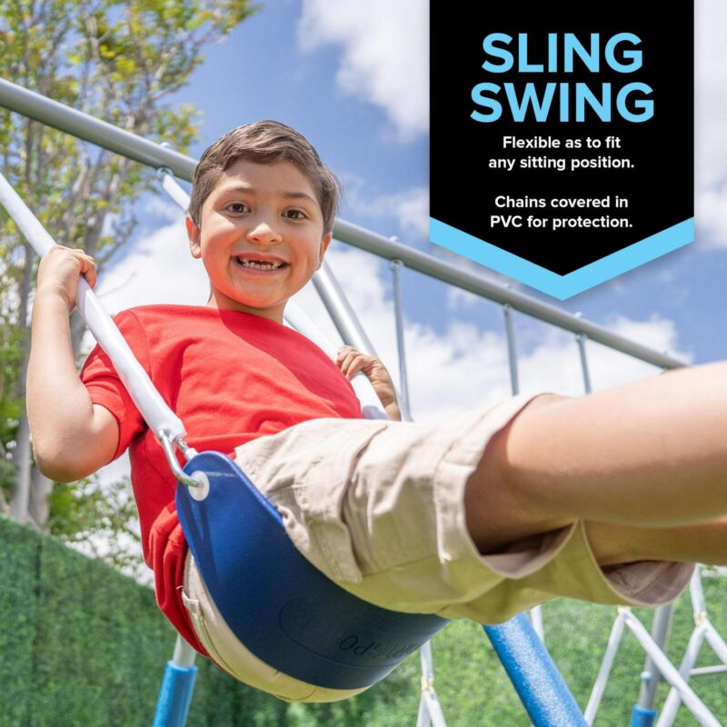 Sportspower Super Surfer Metal Swing Set - Image 2