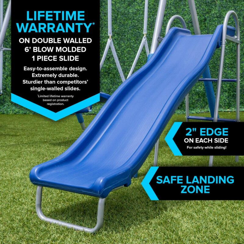 Sportspower Super Surfer Metal Swing Set - Image 6