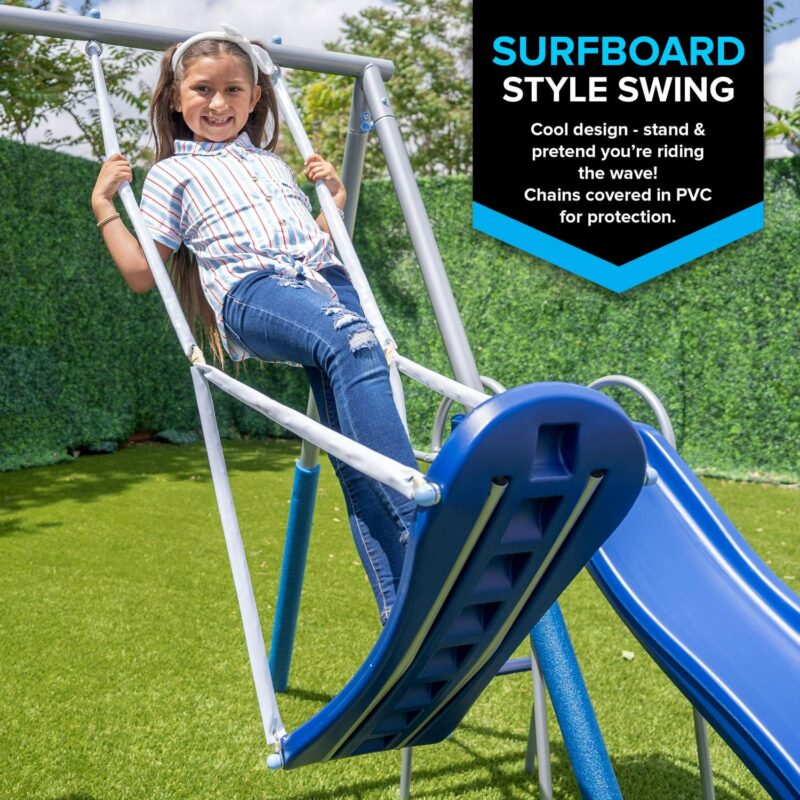 Sportspower Super Surfer Metal Swing Set - Image 5