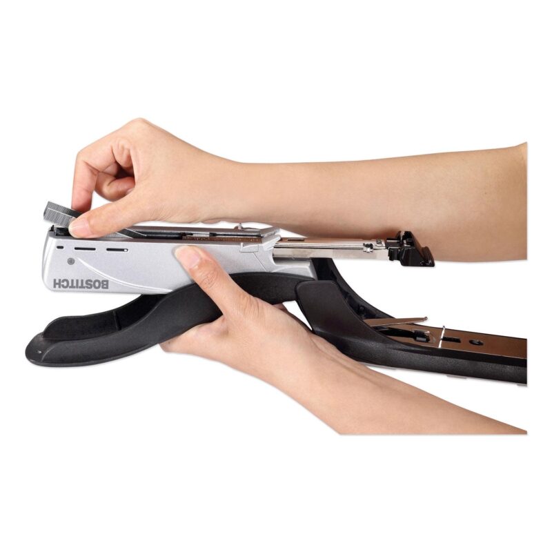 Stanley Bostitch Spring-Powered Premium Heavy-Duty Stapler, 65-Sheet Capacity, Black/Silver - Image 7