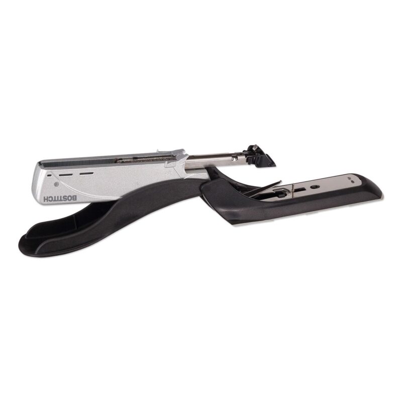 Stanley Bostitch Spring-Powered Premium Heavy-Duty Stapler, 65-Sheet Capacity, Black/Silver - Image 3