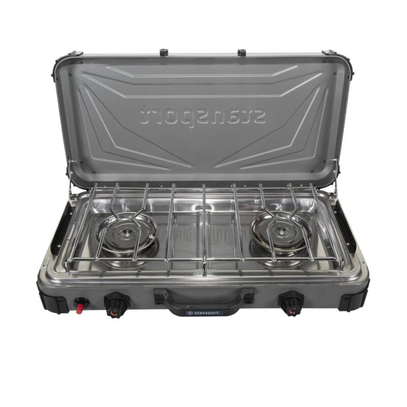 Stansport Boulder Series 2-Burner Propane Stove - 212-700 - Image 2