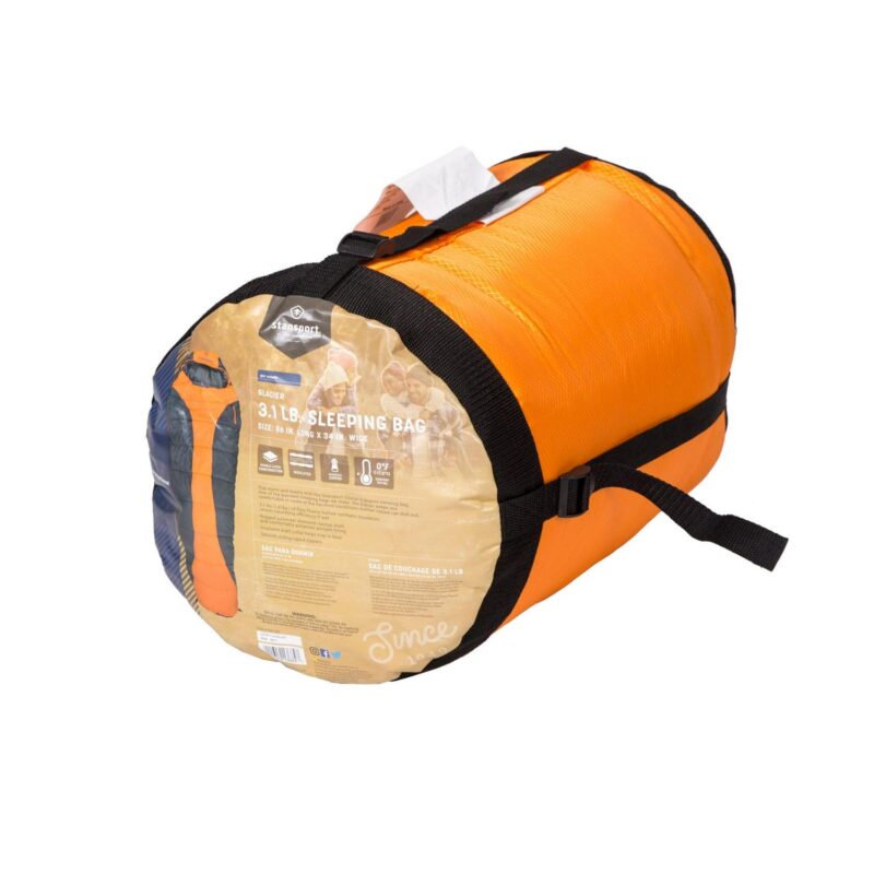 Stansport Glacier Mummy Sleeping Bag 3.1 lb Adult - Image 10