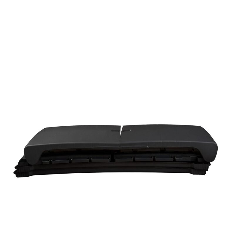 Strata Products Outdoor 85 Gal Patio Storage Deck Box w/Dual Door Lid,Black - Image 7