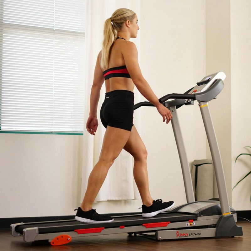 Sunny Health and Fitness Manual Incline Treadmill and Free Sunny FitA App - SF-T4400 - Image 6