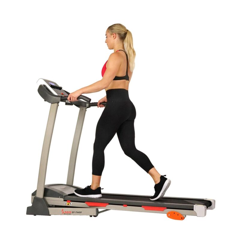Sunny Health and Fitness Manual Incline Treadmill and Free Sunny FitA App - SF-T4400