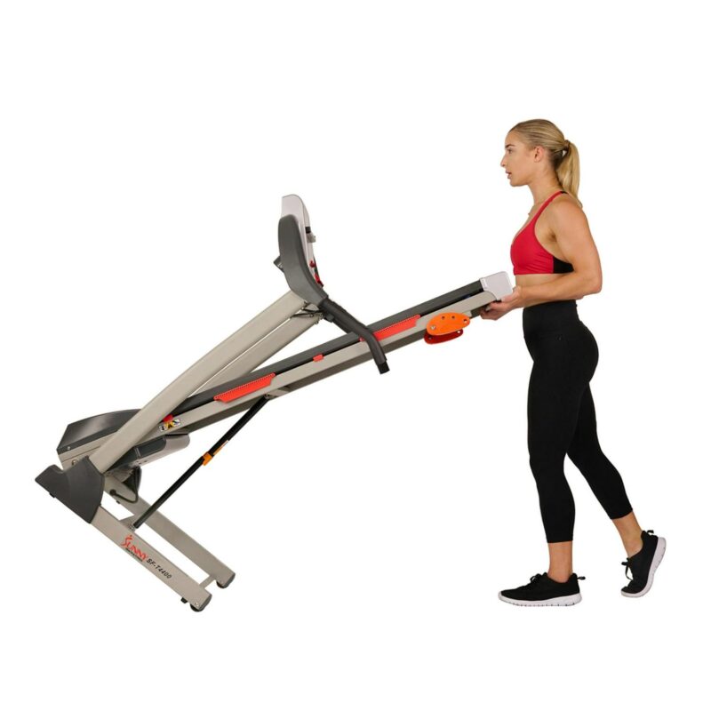 Sunny Health and Fitness Manual Incline Treadmill and Free Sunny FitA App - SF-T4400 - Image 7