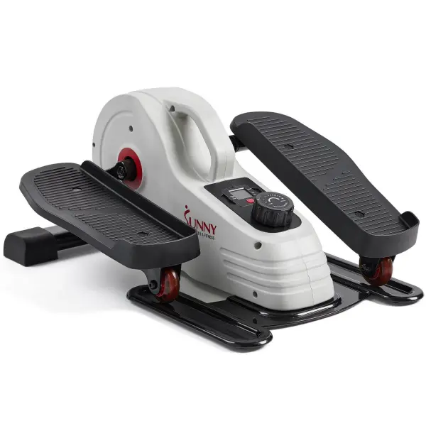 Sunny Health and Fitness Magnetic Under Desk Elliptical Peddler Exerciser w Free SunnyFitA App Membership - SF-E3872