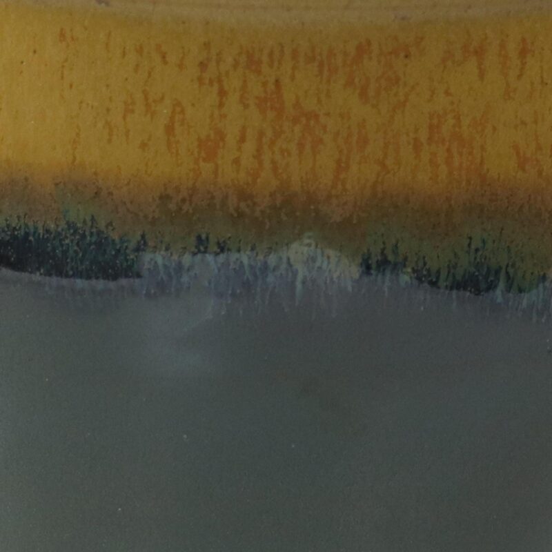 Sunnydaze Chalet 14.5  x 14.5  x 11.25  Round Forest Lake Green Ceramic Outdoor Planter - Image 7