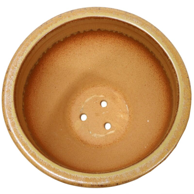 Sunnydaze Chalet 14.5  x 14.5  x 11.25  Round Forest Lake Green Ceramic Outdoor Planter - Image 8