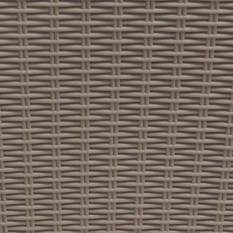Sunnydaze Faux Rattan Outdoor Lockable Deck Storage Box - 100-Gal. - Driftwood - Image 6