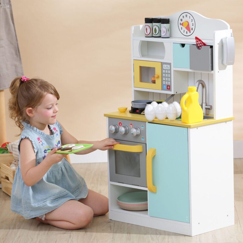 Teamson Kids Little Chef Florence Classic Play Kitchen Set - Image 5
