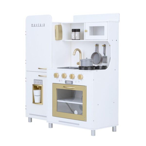 Teamson Kids Little Chef Mayfair Retro Play Kitchen - White