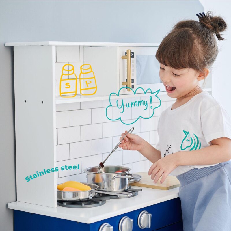 Teamson Kids Little Chef Berlin Modern Play Kitchen Set - Image 7