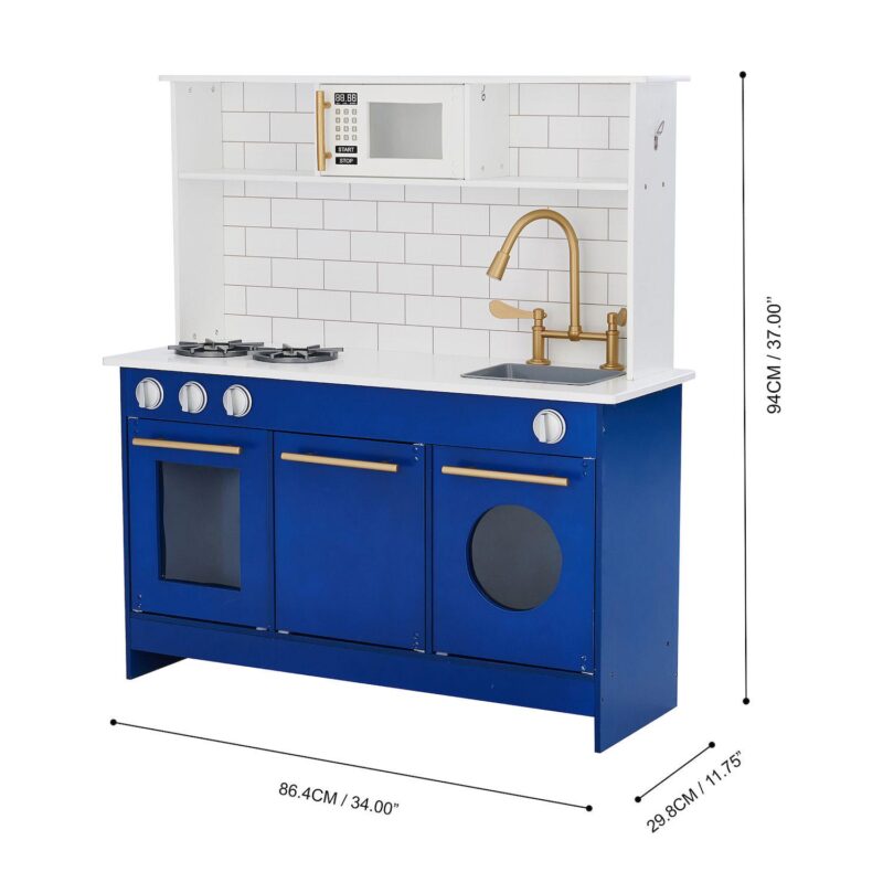 Teamson Kids Little Chef Berlin Modern Play Kitchen Set - Image 5