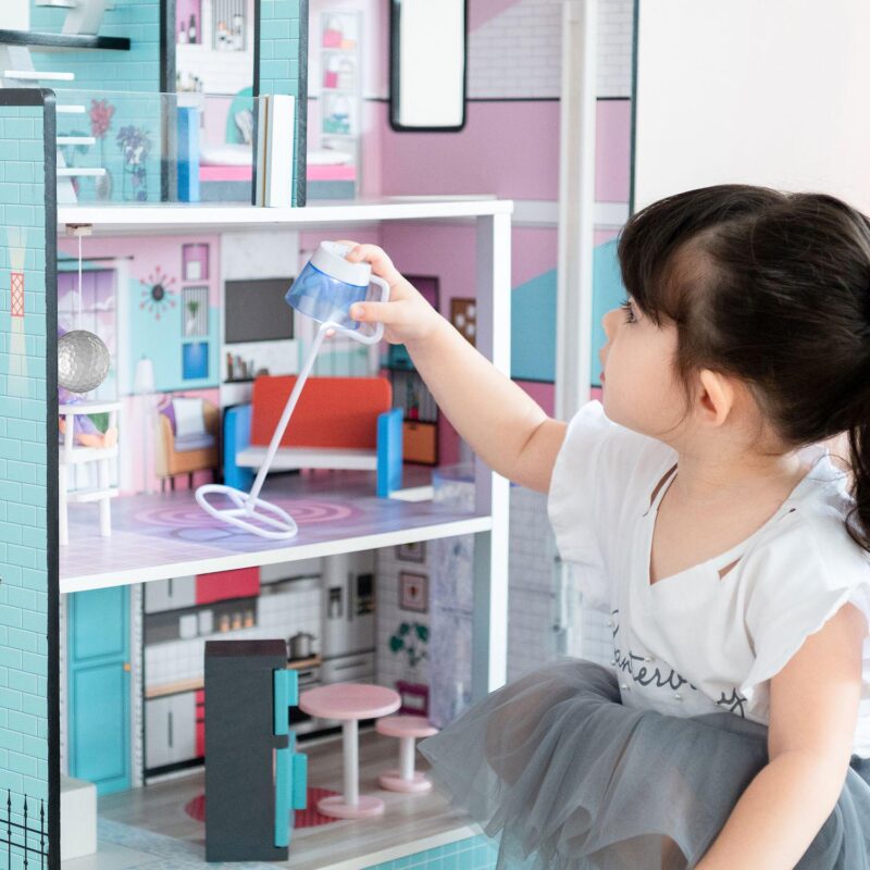 Teamson Kids Olivia's Little World Dreamland Barcelona Doll House - Image 5
