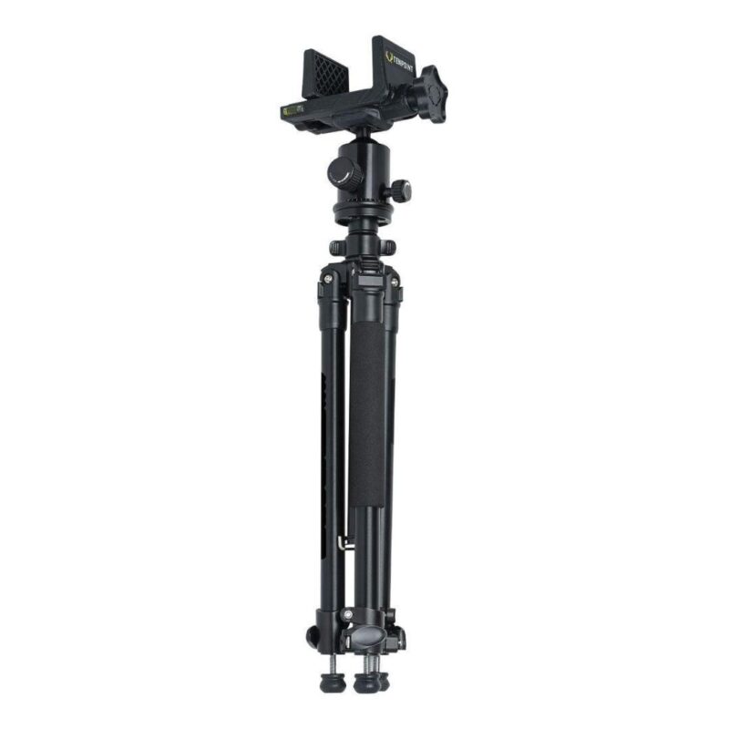 TenPoint Axis Tripod with Extendable Lightweight Body and Built-In Compass (Black) - Image 2