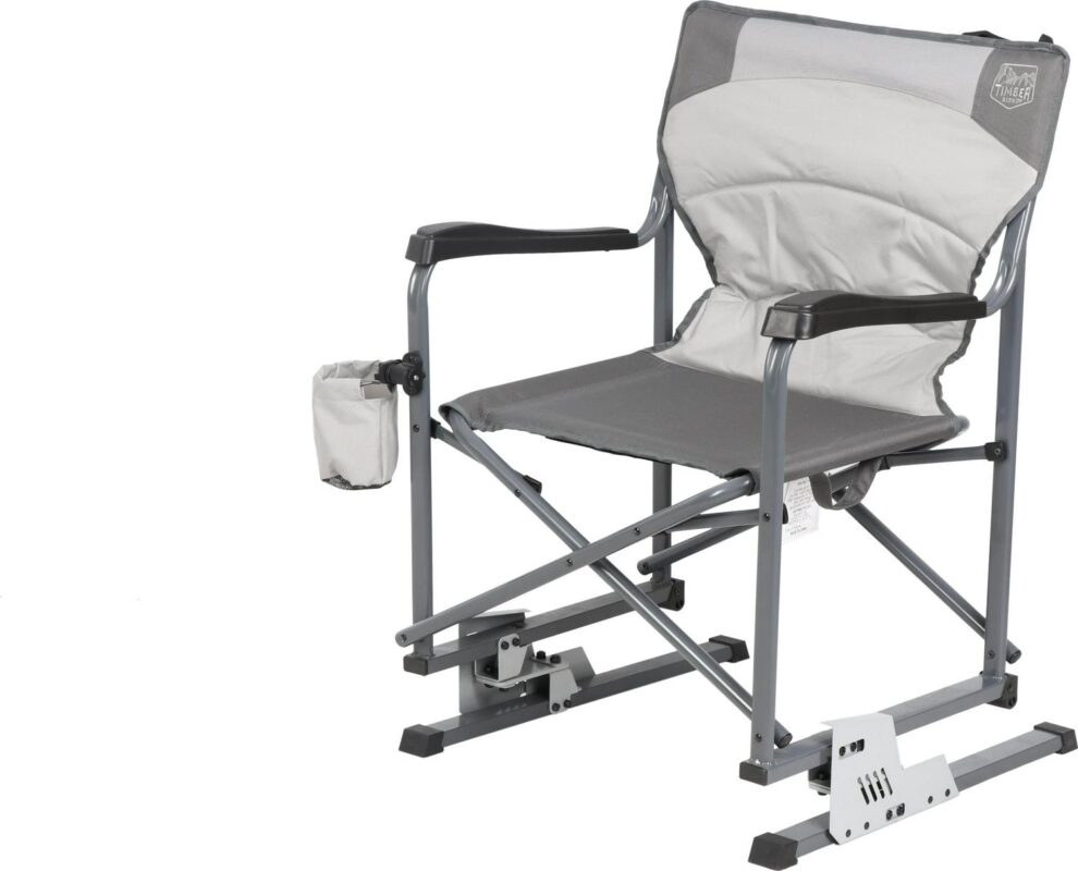 Timber Ridge Mulberry Bounce Chair, Gray, Adult, 22lbs - Image 3