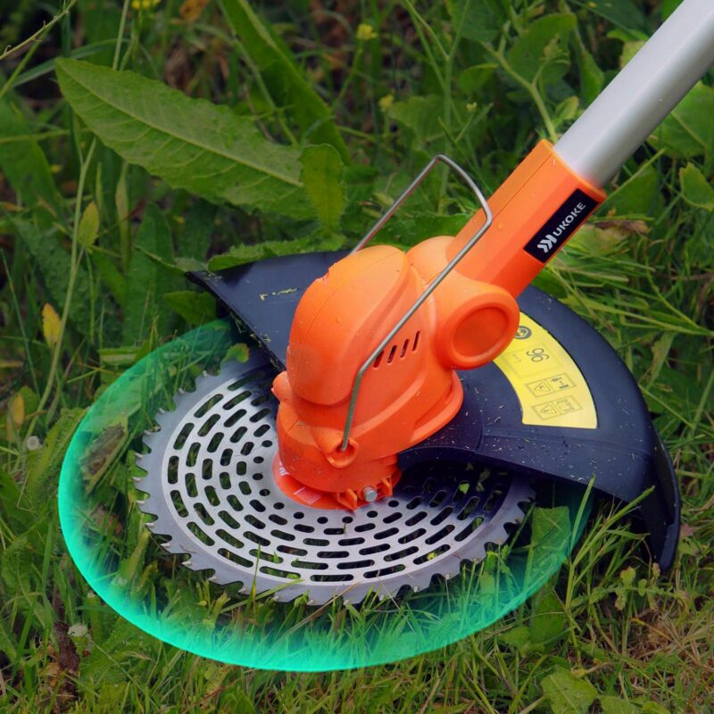UKOKE ST2308-B 40V Cordless Grass Trimmer/Brush Cutter,Interchangeable Blade, with 2.0Ah Lithium-Ion Battery and Charger | Brushless Motor | 6500 RPM No-Load Speed | Lawn Trimming and Brush Cutting - Image 4
