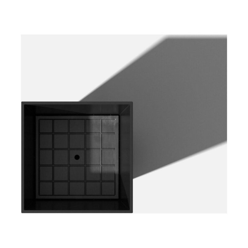 Veradek Pure Series Midland 30  Plastic Planter 2-Pack Black - Image 8