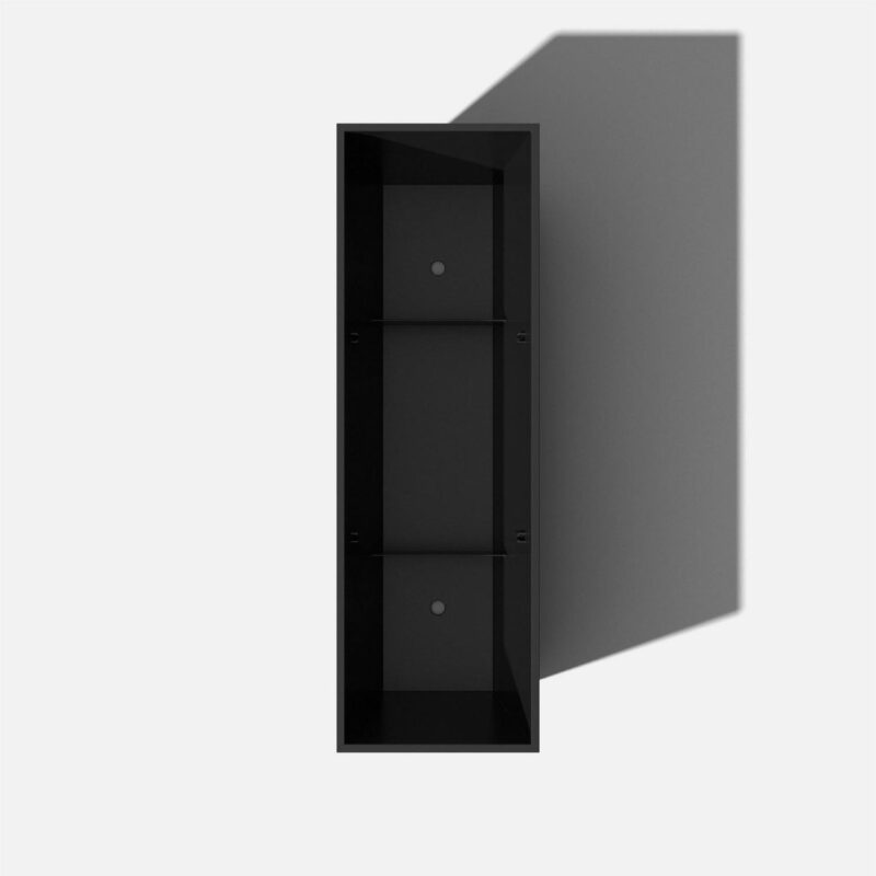 Veradek Pure Series Midori 31  Plastic Planter 2-Pack Black - Image 14