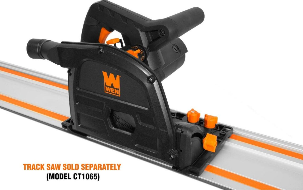WEN 100-Inch Track Saw Track Guide Rail and Adapters, CT9502 - Image 3