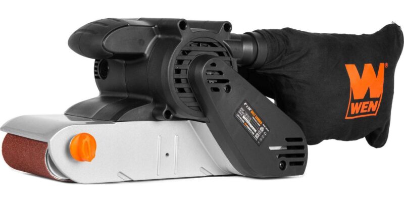 WEN 10-Amp 4-by-24-Inch Variable Speed Combination Handheld and Benchtop Belt Sander - Image 2