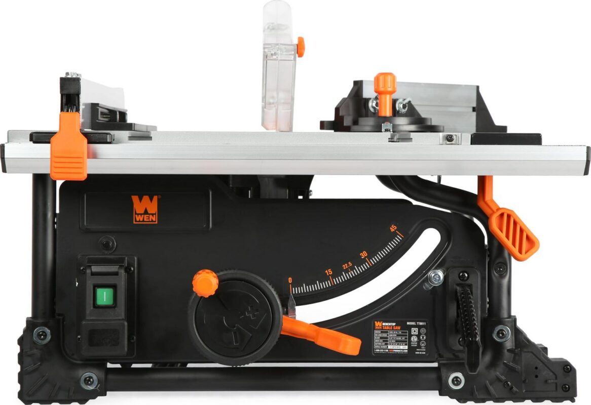 WEN 11 Amp 8.25-inch Compact Benchtop Jobsite Table Saw - Image 3