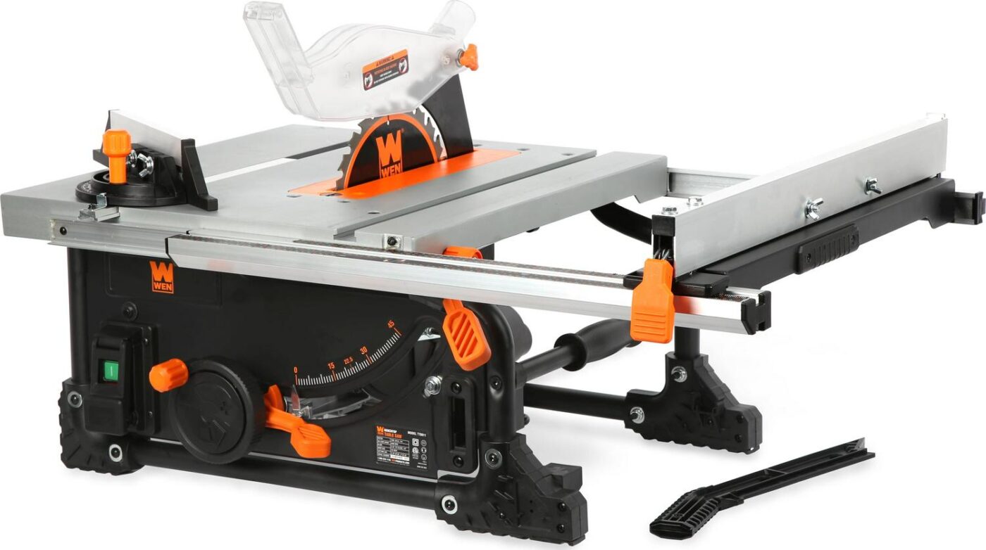 WEN 11 Amp 8.25-inch Compact Benchtop Jobsite Table Saw