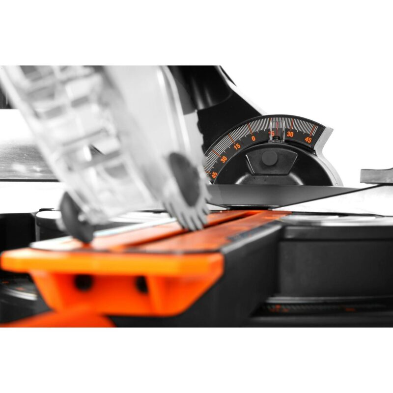 WEN 15-Amp 10-Inch Dual Bevel Sliding Compound Miter Saw with LED Cutline - Image 4