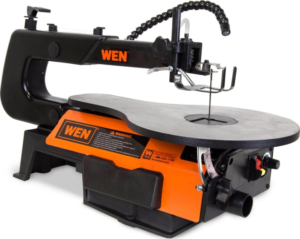 WEN 16-Inch Two-Direction Variable Speed Scroll Saw, 3921
