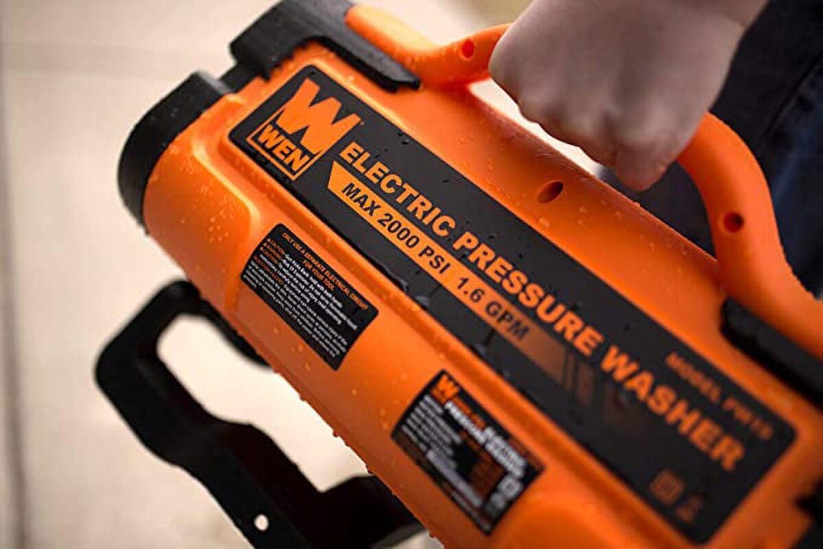 WEN 2000 PSI 1.6 GPM 13-Amp Variable Flow Electric Pressure Washer - Image 5