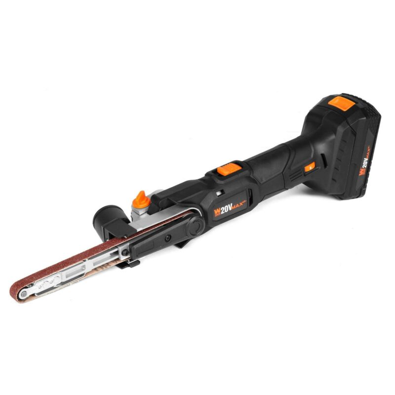 WEN 20V Max Cordless Variable Speed Detailing File Sander with 2.0 Ah Lithium-Ion Battery and Charger - Image 2