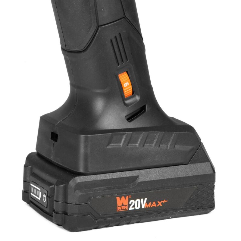 WEN 20V Max Cordless Variable Speed Detailing File Sander with 2.0 Ah Lithium-Ion Battery and Charger - Image 11