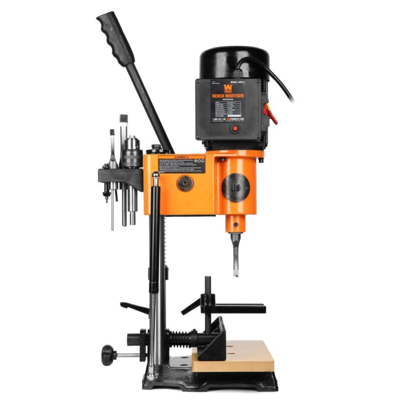 WEN 5-Amp Cast Iron Bench Mortiser with Chisel Bit Set - Image 7