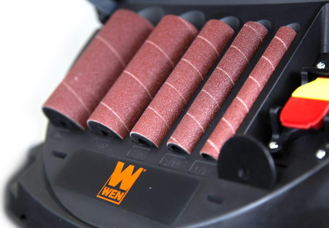 WEN Products 3.5-Amp Oscillating Belt and Spindle Sander, 6524 - Image 3