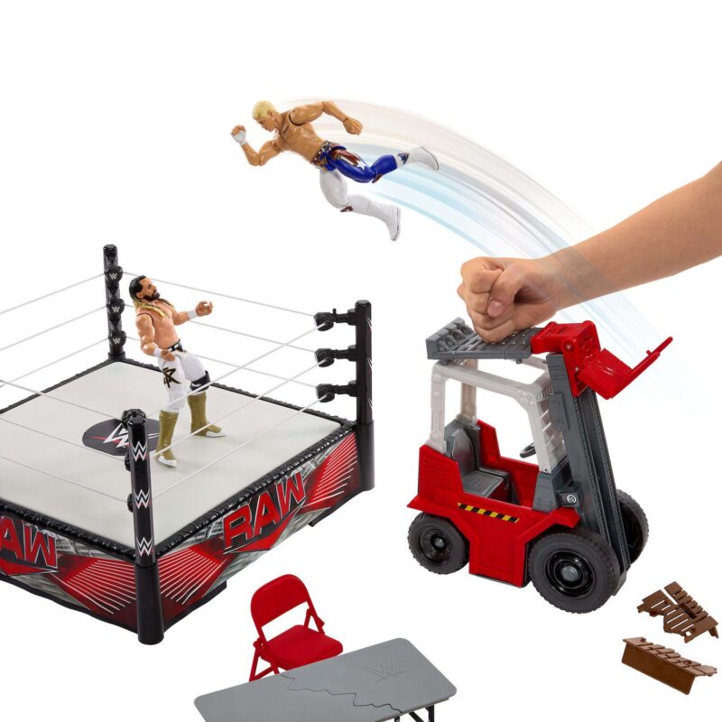 WWE Playset Wrekkin' RAW Brawl Kohl's Exclusive - Image 4