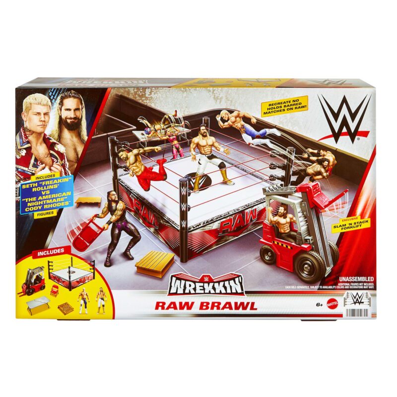 WWE Playset Wrekkin' RAW Brawl Kohl's Exclusive - Image 6